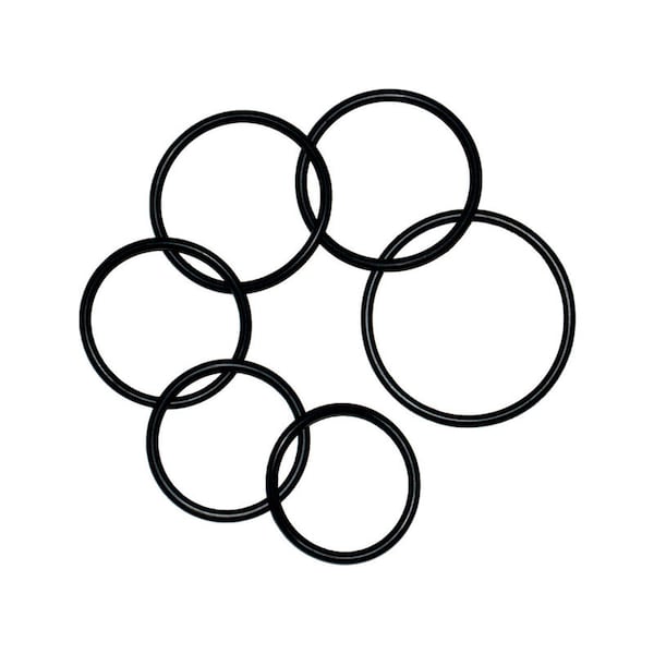 B & K Danco 1-1/2 in. D X 2-1/2 in. D Rubber O-Ring Assortment 6 pk 9D00010712 - main